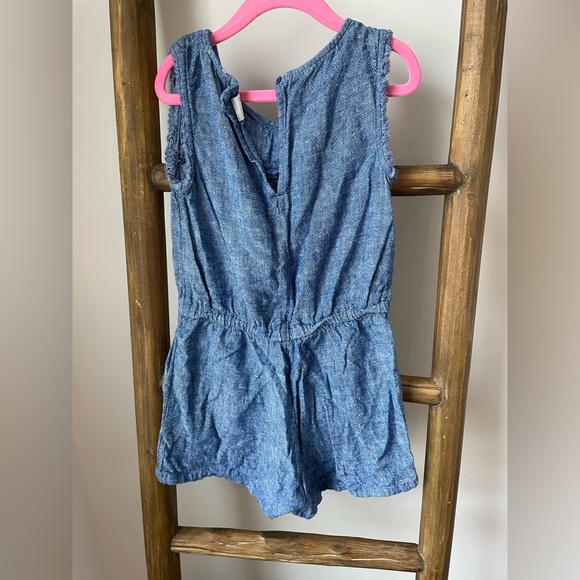 Chambray Romper - Picture 2 of 3